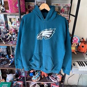 NFL Philadelphia Eagles Green Hoodie Men’s XL Oversized Modern Streetwear